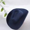 Tiny Western Cowboy Hat Miniature Fabric Hat Ornament For Handmade Craft Clothing Wrapping Sewing Costume Embellishment