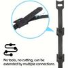 10pcs/50pcs Cable Organizer Cable Management Cable Winder Tape Protector for Wire Ties Phone Accessories Organizador Cables