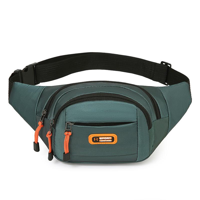 Unisex Multifunctional Waterproof Waist Bag: Large Capacity for Outdoor, Business, Money, and Phone.