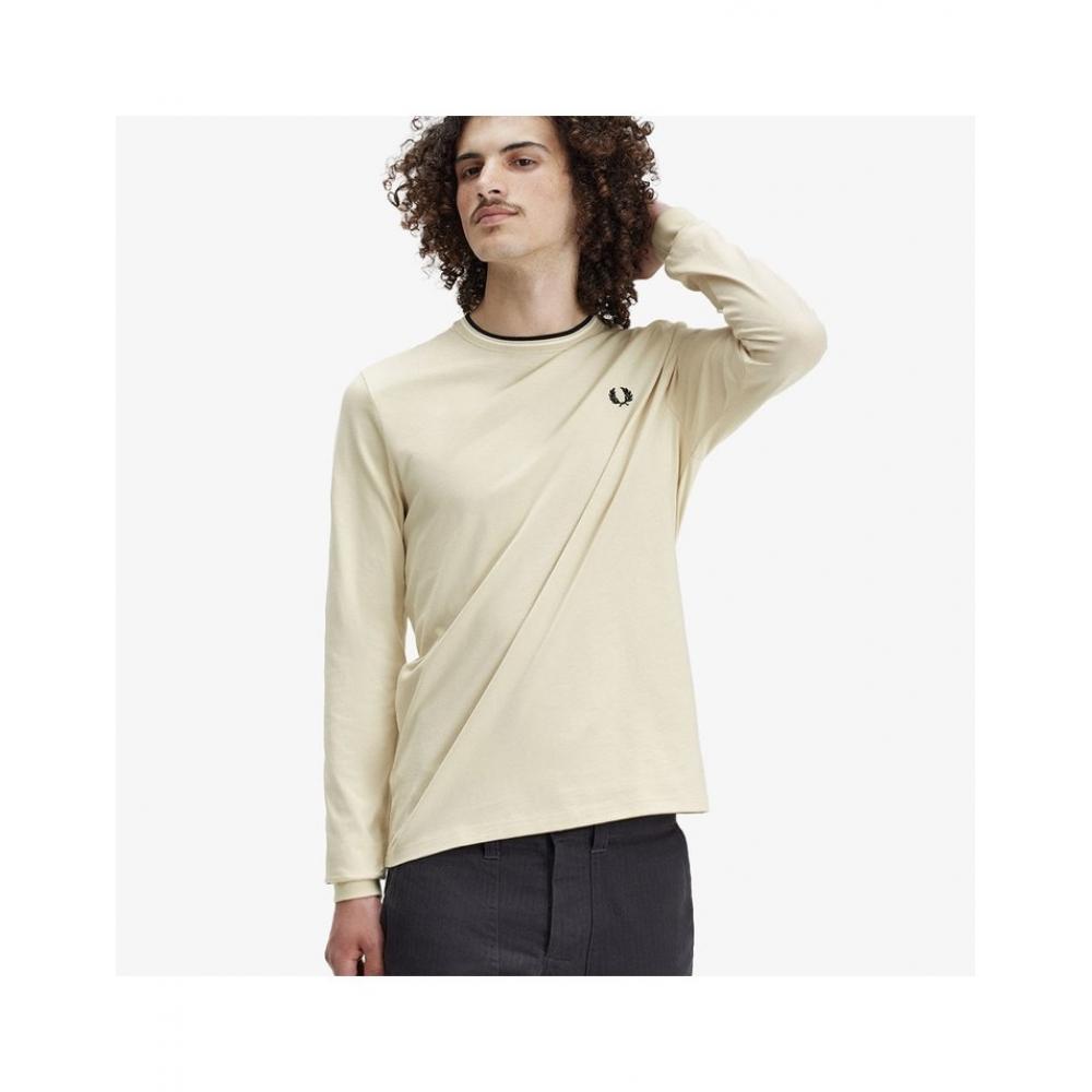 Fred Perry Long Sleeve Twin Tip T shirT  U87  Afpm2419602 U87