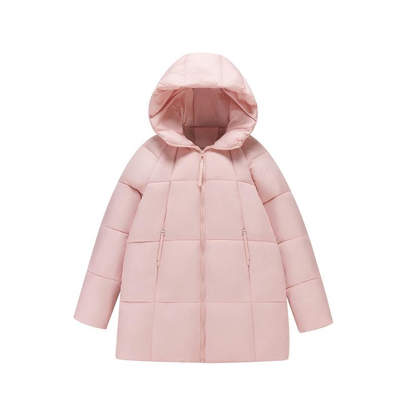 New cotton-padded clothes women's medium and long large size loose and thickened fashion warm cotton-padded clothes student cotton-padded jacket