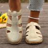 New Style Shoes - Large Size, Open-toe, Strap-top Sandals for Women, Round Toe Shoes