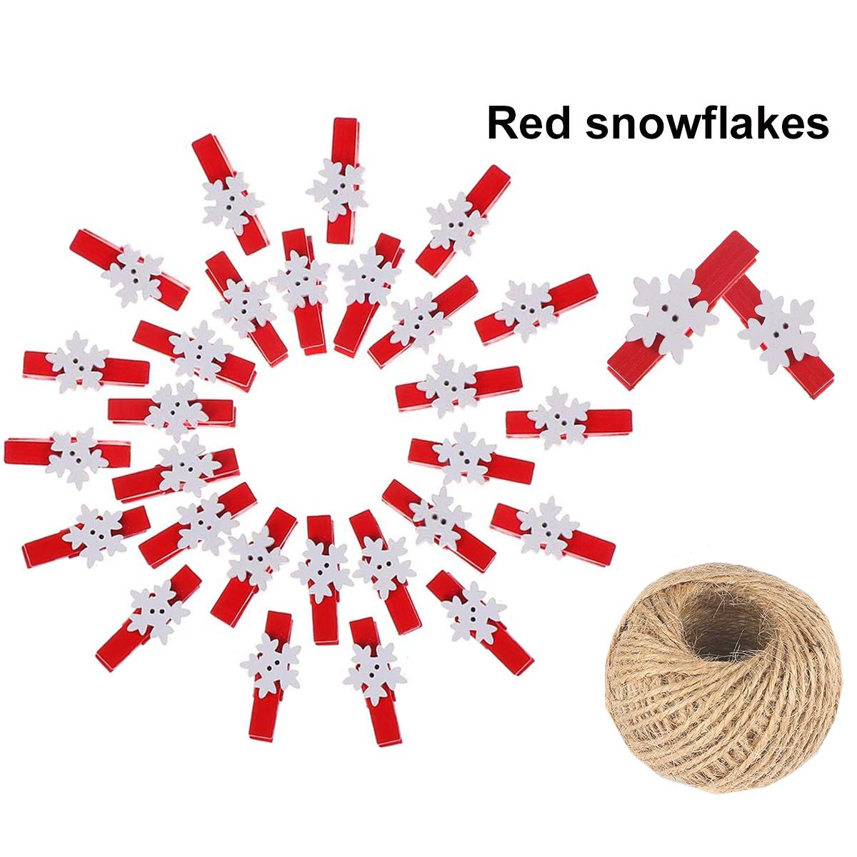 

10 шт., рождественские деревянные зажимы, украшение для новогодней вечеринки, фото настенный зажим, сделай сам, рождественские украшения, украшения для дома, детский подарок E