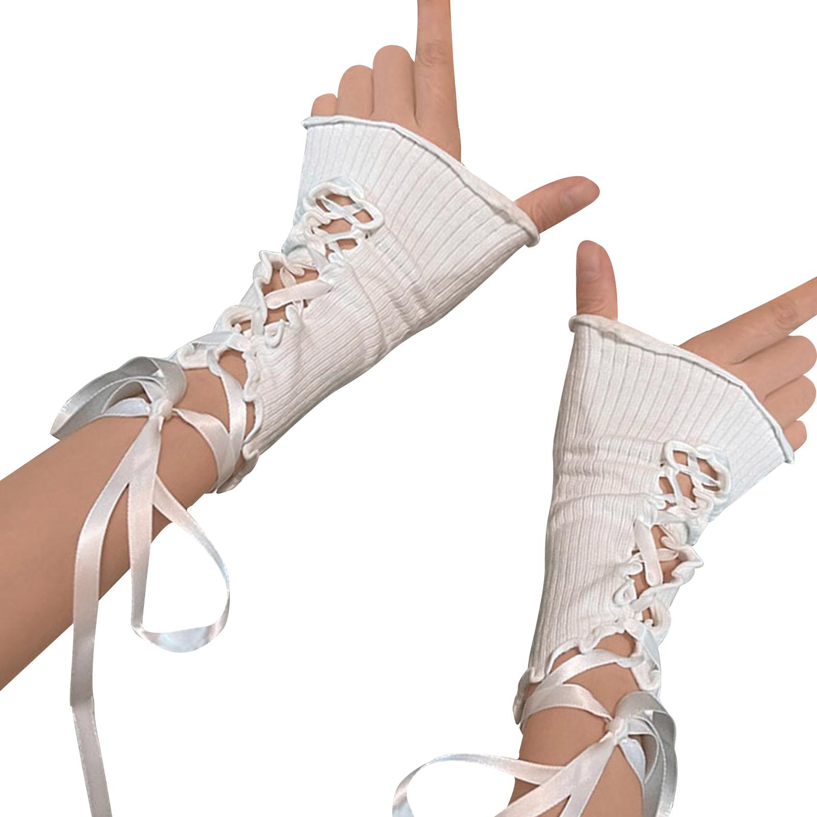 

JK Arm Sleeves Y2k Arm Cuffs Y2k Arm Cover Arm Warmer Y2k Arm Sleeves Sleeves Cuffs Lolita Arm Sleeves Lolita Wrist Cuff