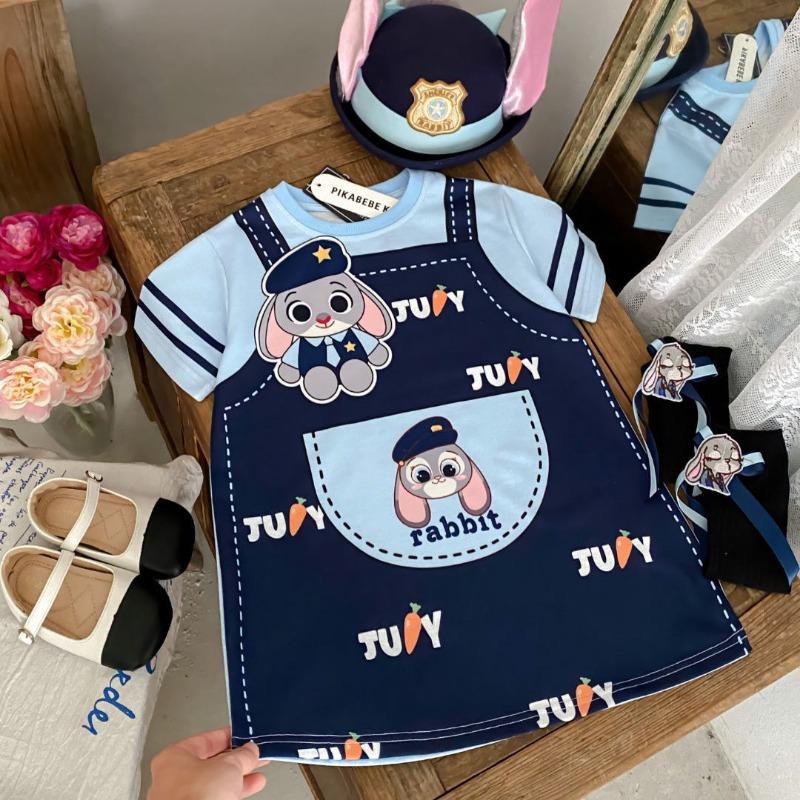 

детские футболки футболка с короткими рукавами летний наряд стильный детский поддельный двухсекционный дизайн свободный топ 170