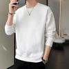 Dingfengbaoluo Men's Long-Sleeve T-Shirt, Spring Versatile Fashion Jacquard Sweatshirt
