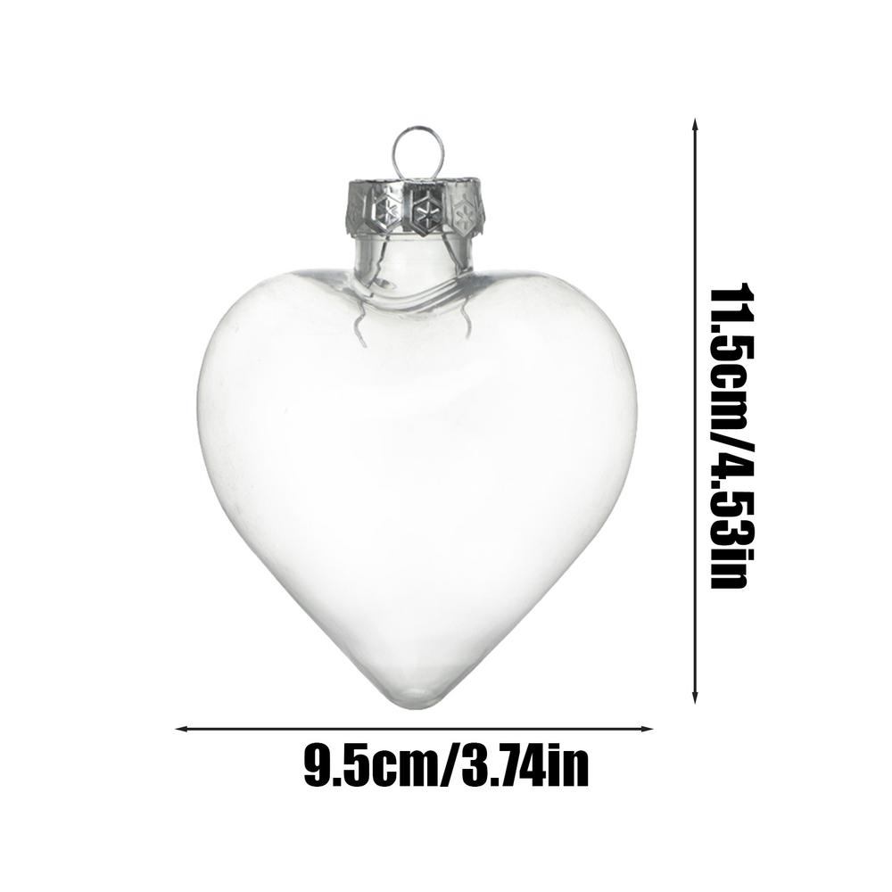 

Рождественская подвеска-украшение прозрачный шар для елки наполняемый маленькие украшения конфета подарок для дома праздничное украшение