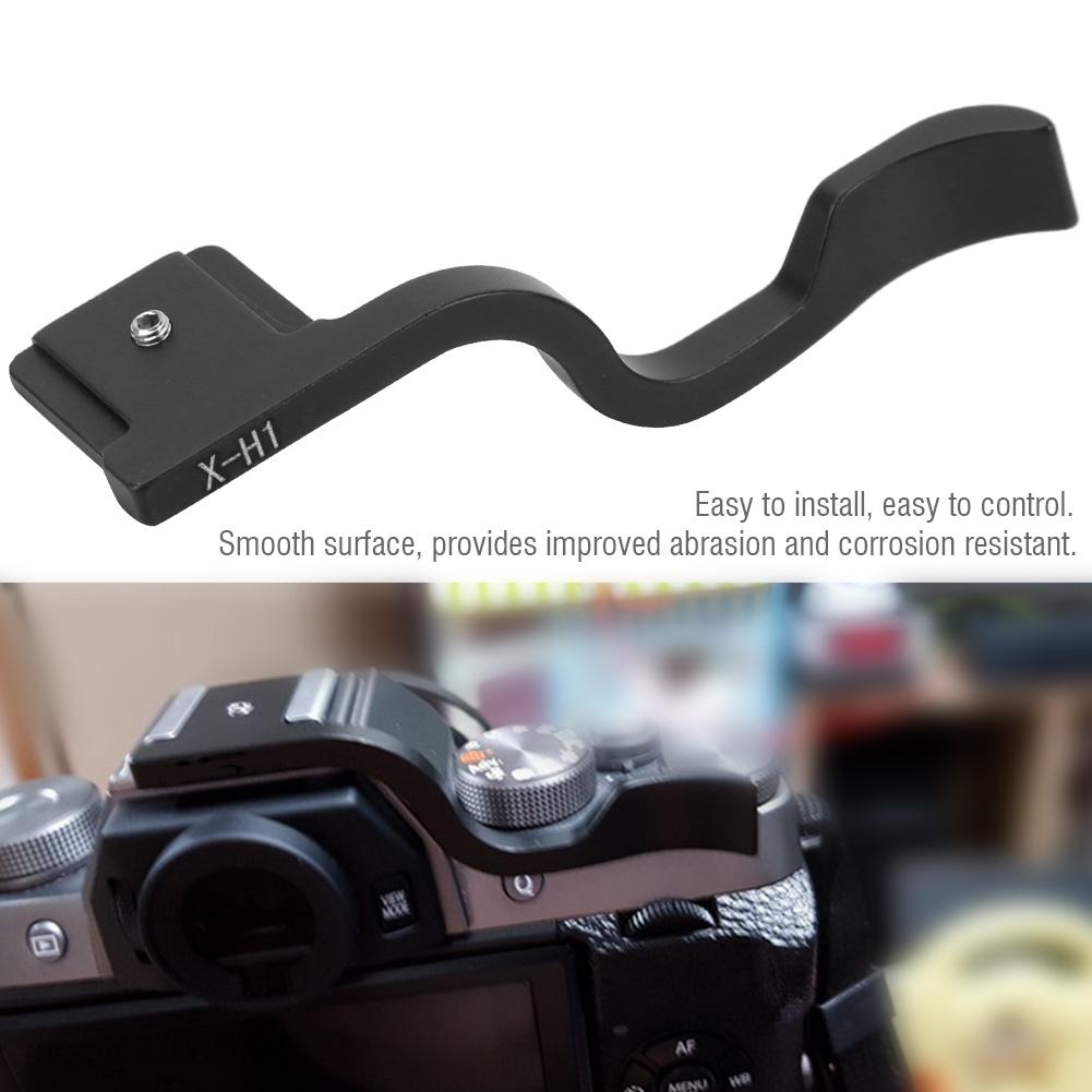 Quality Black Aluminum Alloy Thumb Up Hand Grip for fuji X H1 Camera