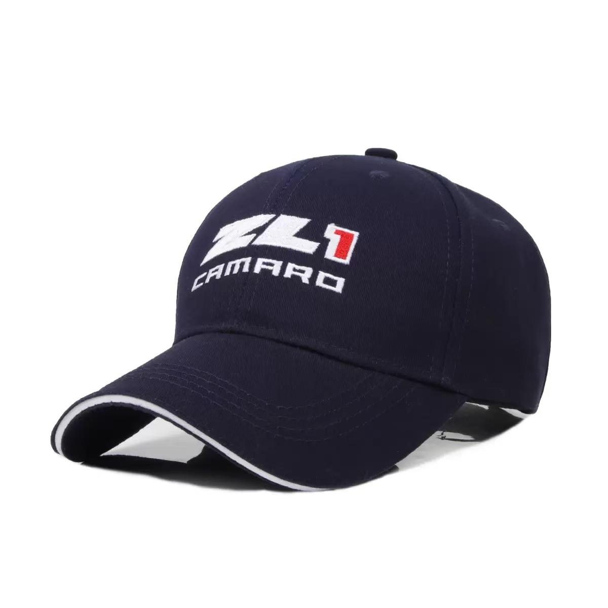

New cotton embroidered cap with Chevrolet logo, featuring European and American trends, customizable with logo One Size