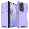 case for Samsung Z FOLD 7 6 5 4 Skin protection cover to prevent falls plain full coverage Two in one sliding window Shock Proof