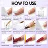 42-Farben Nail Art Kit Komplettset mit LED-Nagellampe für den Heimgebrauch Anfänger Professionelle Maniküre-Werkzeuge mit Gel-Nagellack-Trockner