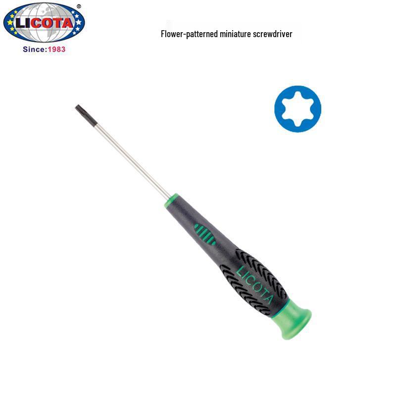 LICOTA USA Flower-Shaped Magnetic Screwdriver Set T5-T20 T20