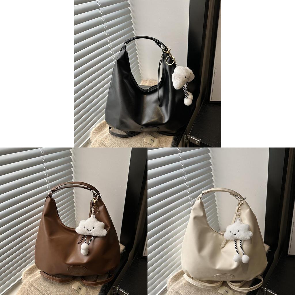 Pu Tote Bag For Women With Large Capacity And Vintage Style For Daily Use