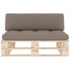 Outdoor Center Sofa Pallet Design Impregnated Pine Wood