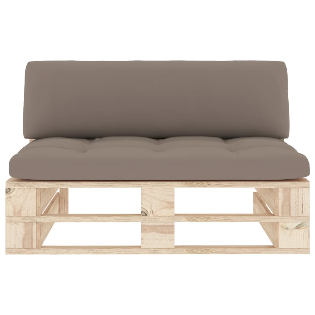 Outdoor Center Sofa Pallet Design Impregnated Pine Wood