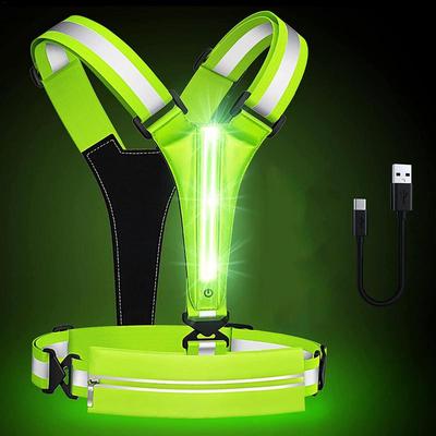 Motorrad LED Reflektierende Warnweste Für Motorradfahrer Fahrer Universal Nacht Gehen Laufen Unterhemd Weste Sichere Ausrüstung