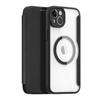 (Black) Case For IPhone 14 Plus Shockproof Full Protective Flip Folio Wallet Case With RFID Blocking Card Slot PU Leather Cover Case Wallet With