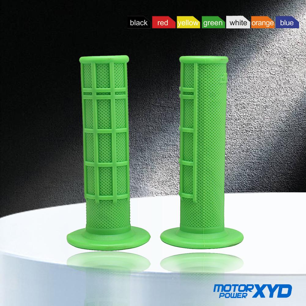 1 Pair 22mm left and Right Handlebar Grips For kawasaki KFX KLF KSF KVF Bayou 50 80 90 220 250 360 400 450 650 700 750 ATV Quad