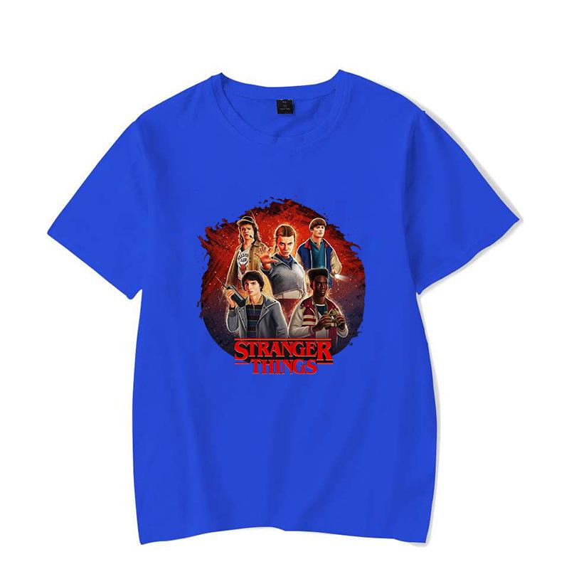 Stranger Things Unisex Y2K Short Sleeve Casual T-shirt