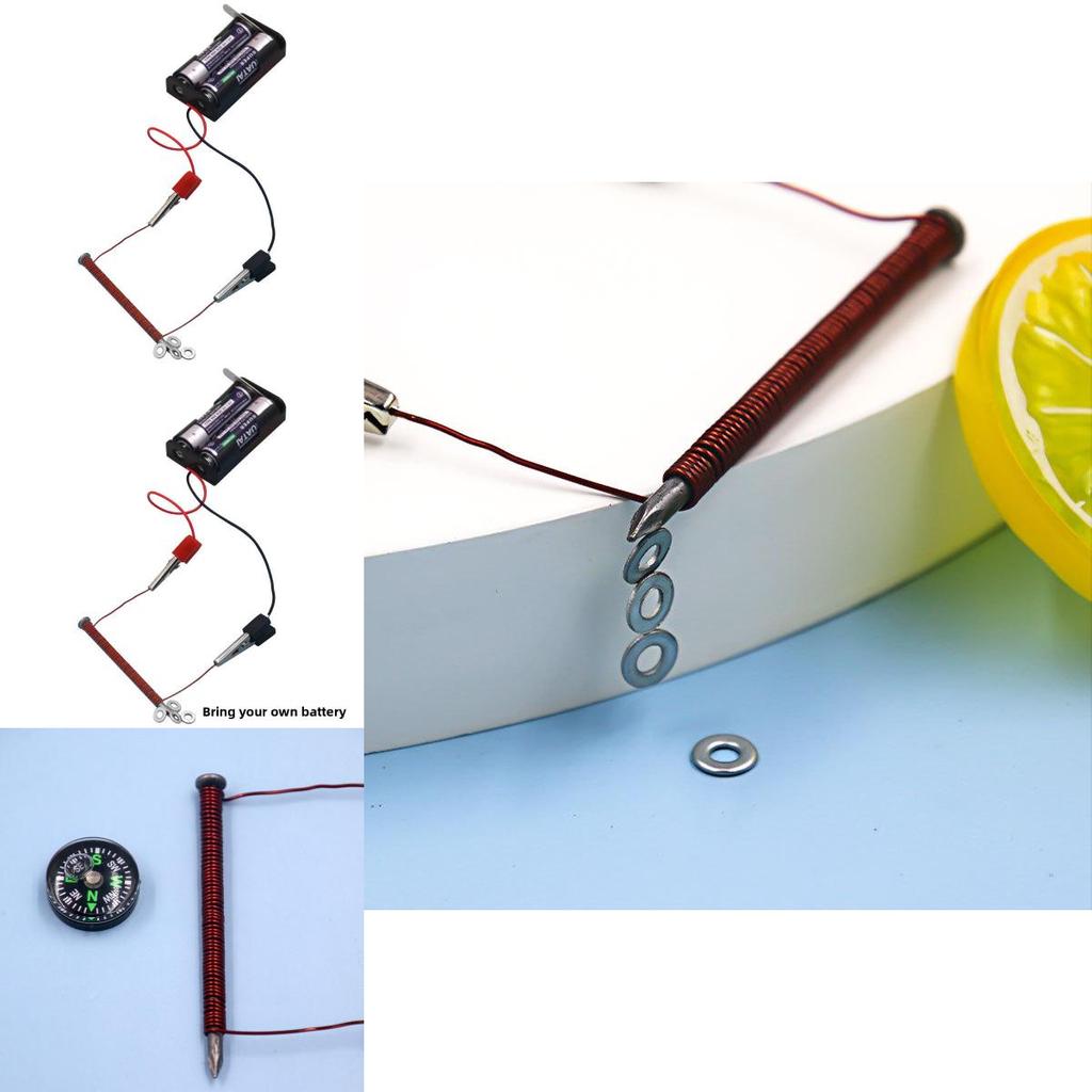 Science Experiment Electromagnet Diy Kit With Educational Materials For Student Handson Learning