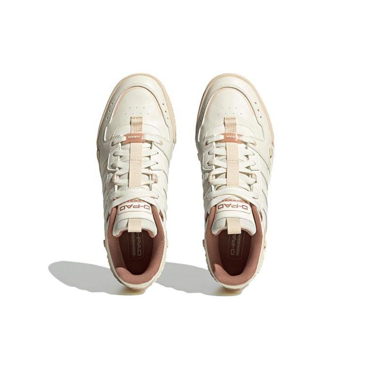 Adidas Neo D-Pad Non-Slip Durable Lightweight Low-Top Skate Shoes Unisex Skate Shoes Beige IF0054