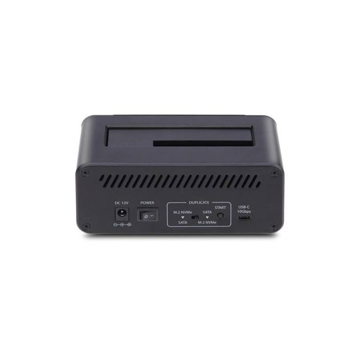 Kloner dysku M.2 NVMe - STARTECH - Samodzielny kloner/stacja dokująca SSD - 2 kieszenie - SATA - Czarny