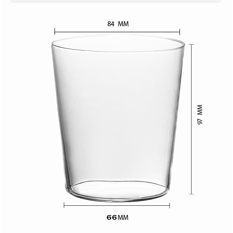 Extra Light Juice Glasses Collins Glass Cocktail Glass Glass Water Cup 350-620ml