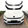 Car Front Bumper Lip Spoiler Splitter Front Bumper Lip Chin Spoiler Bodykit Tuning For Volkswagen For Scirocco MK3.5 R 2015-2025
