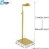 Adjustable Stainless Steel Floor-Standing Bag Display Stand for Women's Bags