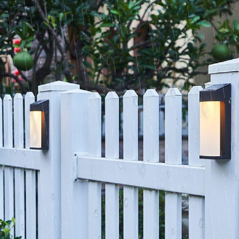 Elegant Vintage Solar Wall Light For Outdoor Patios Gardens Warm White Lighting