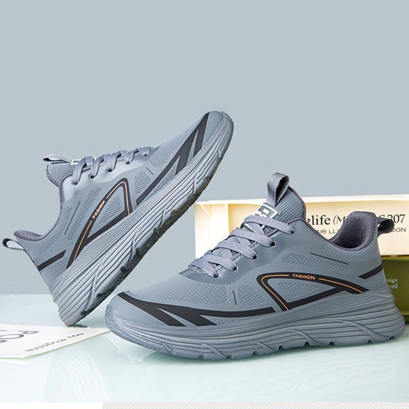 Men's Shoes Autumn Men's Versatile Trendy Lightweight Versatile Sports Running Daily Mountaineering Hiking Thick-soled Shoes