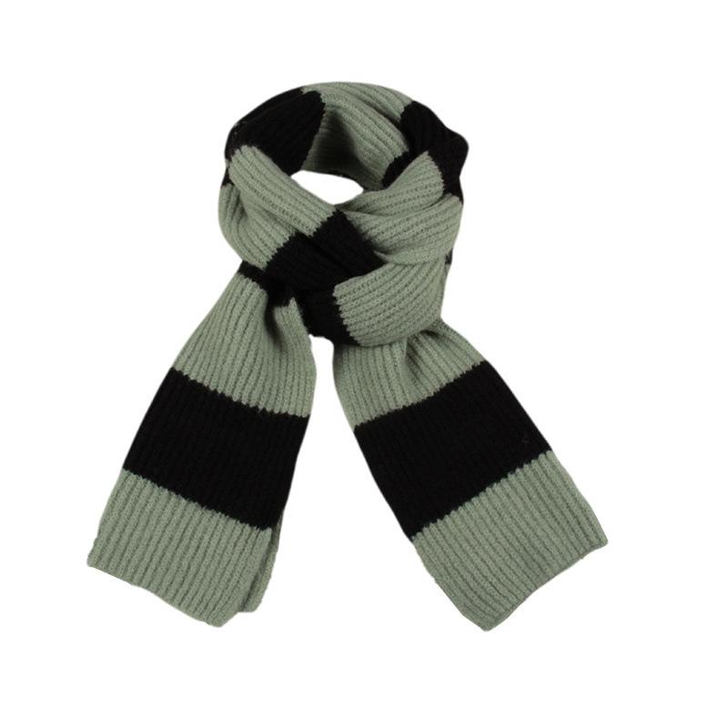 New  Knitted Women Scarf Winter Ladies Vintage Striped Scarves Pashmina Mujer Foulard Bufandas Wrap Shawls Unisex Men Pareo
