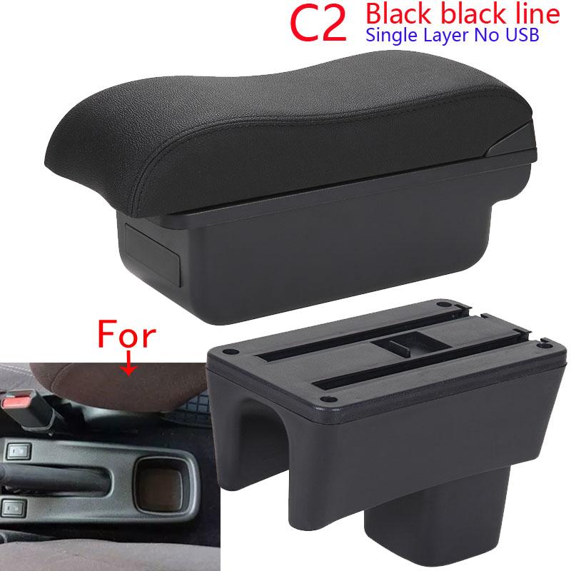 För Suzuki Swift Armstödslåda För Suzuki Swift 2005-2025 Bilarmstöd Böjd Yta Bilförvaringslåda Lätt att Installera Dedikerad