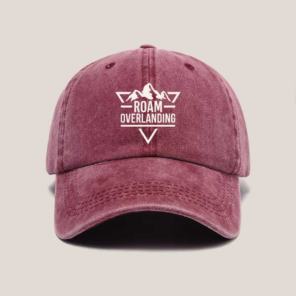 Fengtu Imprint Outdoor Retro Weathered Baseball Cap - Free Exploration Hat For Men And Women - Versatile Design Adjustable& 8Y