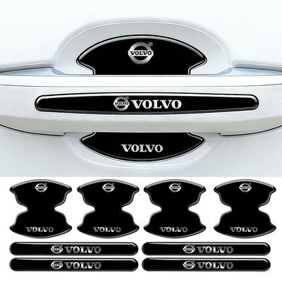 Car Door Handle Decoration Stickers Wiper Decal Auto Accessory For RDESIGN XC60 XC90 S60 S80 S60L V40 V60 AWD V90 V70