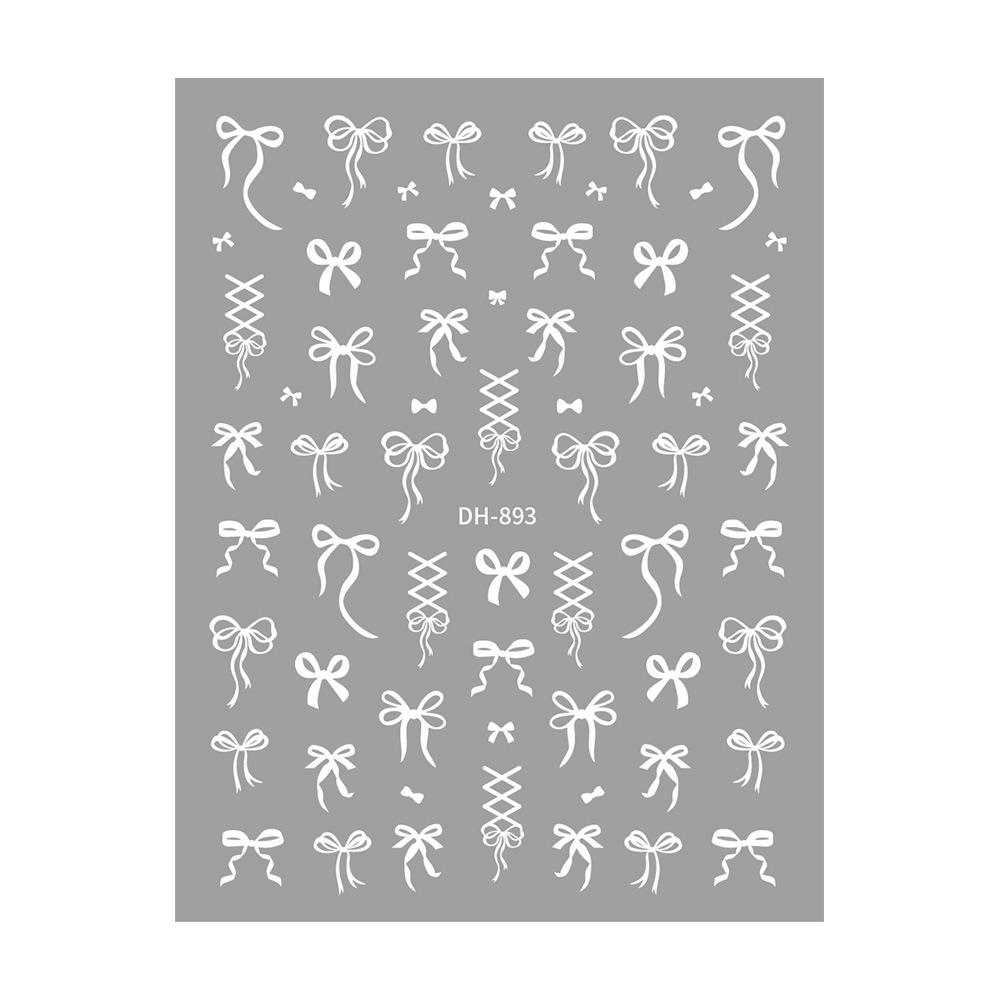 Redanco 3D Bow Cartoon Nail Art Stickers DH-893
