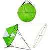 1PCS Kayak Downwind Paddle Inflatable Canoe Boat Drift Sails with Clear Window Boat Folding Thruster Fittings