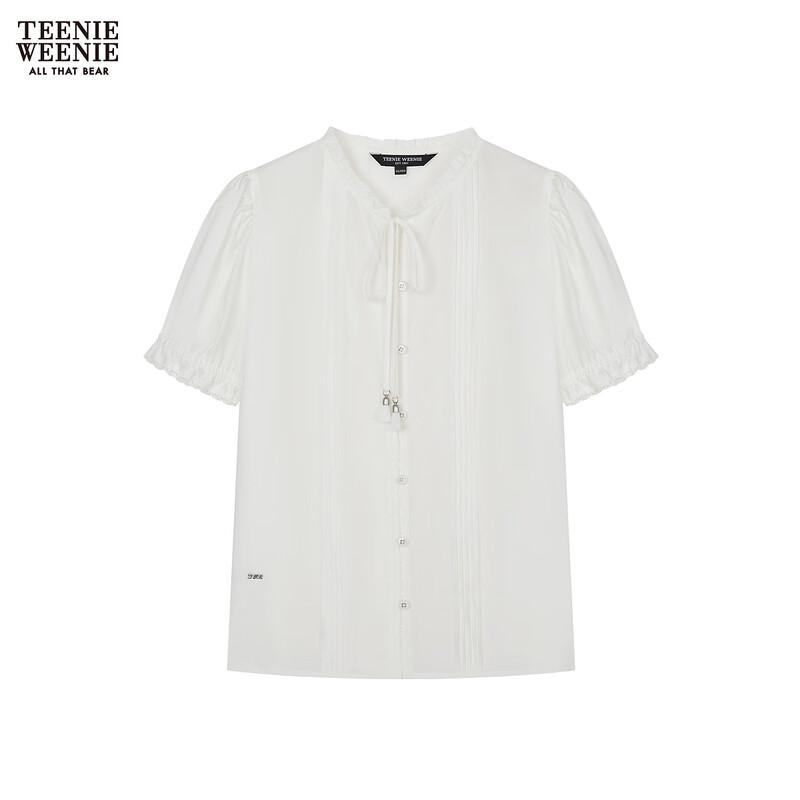 

Teenie Weenie Women s V-Neck Short Sleeve Shirt M