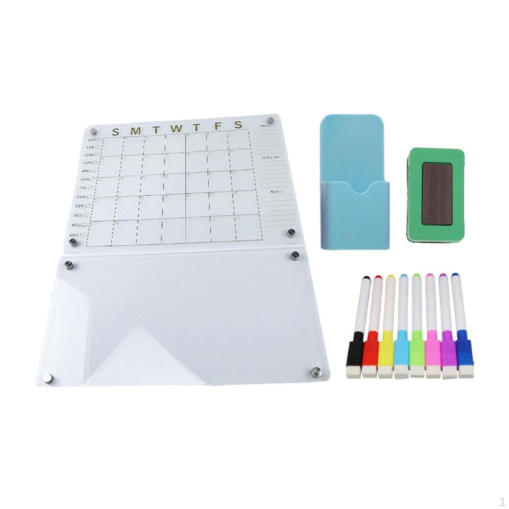 Dry Erase Board Planner for Fridge Planning Activities Conference Room