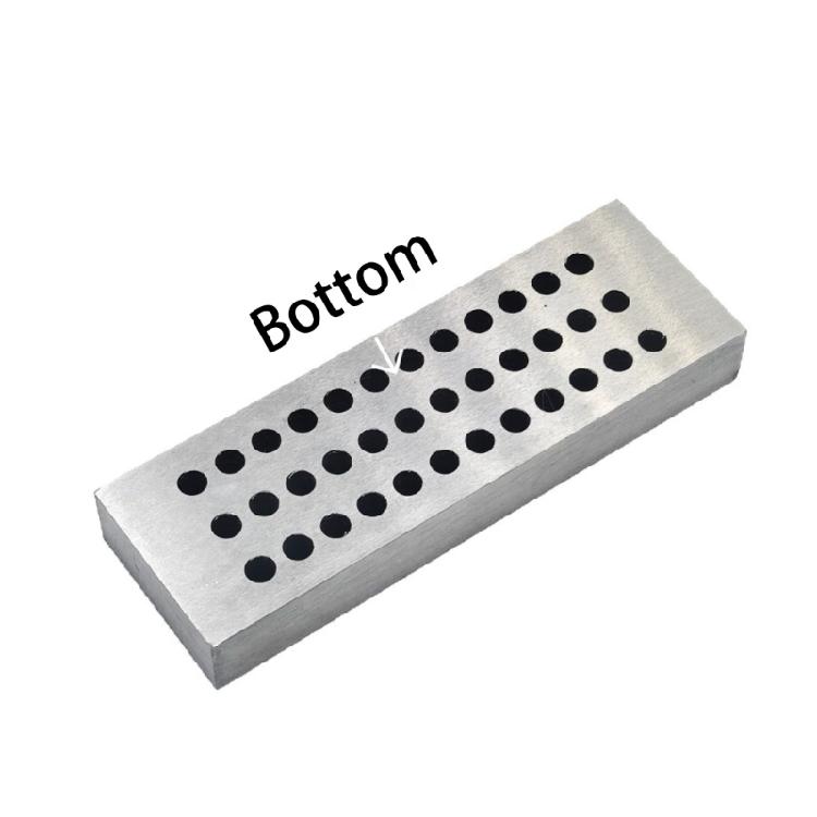Multi Functional 36 Hole Steel Stamping Block Craft Punching Tool For Professional Jewelry Production And DIY Crafts