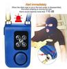 Y787 Keyless Combination Alarm Lock: Steel Wire, Anti-Disassembly, Rainproof, Anti-Theft, Electronic Lock for Bicycles and Motorcycles.