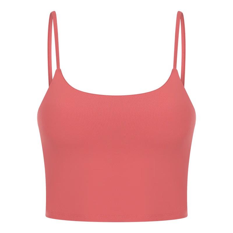 Women's Padded Strappy Back Yoga Sports Camisole