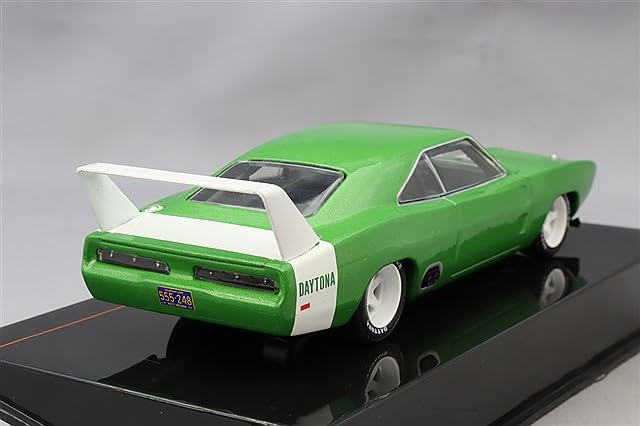 IXO MODELS Scale Dodge Challenger Daytona 1969 Metallic Green Complete Diecast Model Car CLC585N 1/43