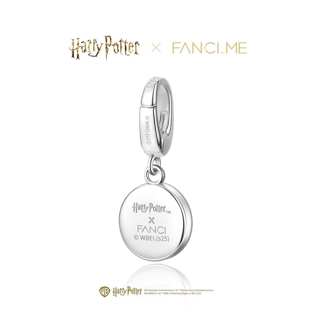 [FANCIME] x Harry Potter Official Collaboration Platform 9 and ¾ Charm Necklace, Silver, Harry Potter, Halloween, Christmas Gift