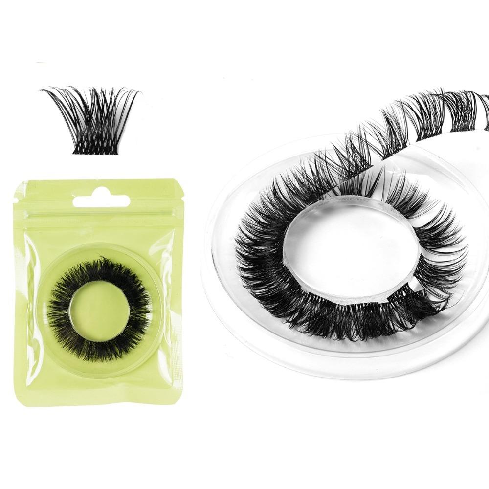 

Eye Elongated Fluffy False Eyelashes Mink-like Hair 3D Eye Lashes Segmented Eye Eyelashes Party SA04
