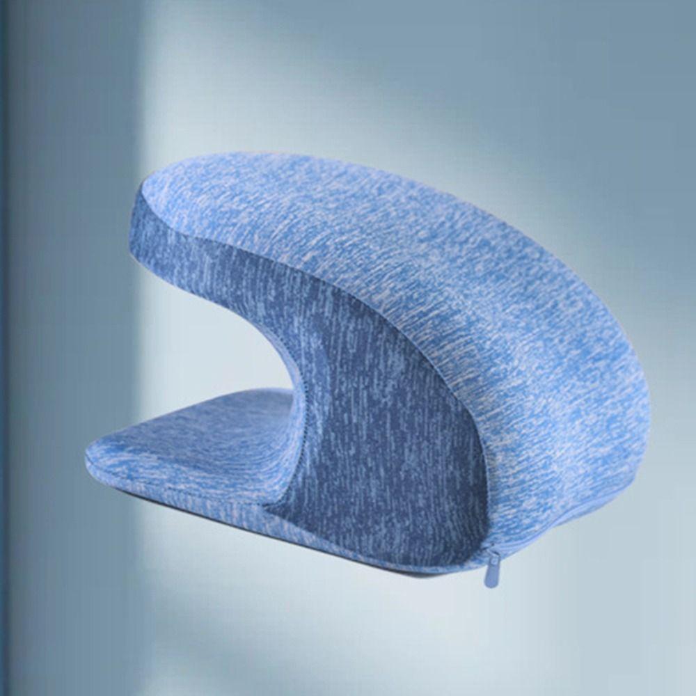 Langsam zurückfederndes Nickerchen-Schlafkissen Leichtes Gesicht nach unten Schreibtischkissen Zervikalschutz