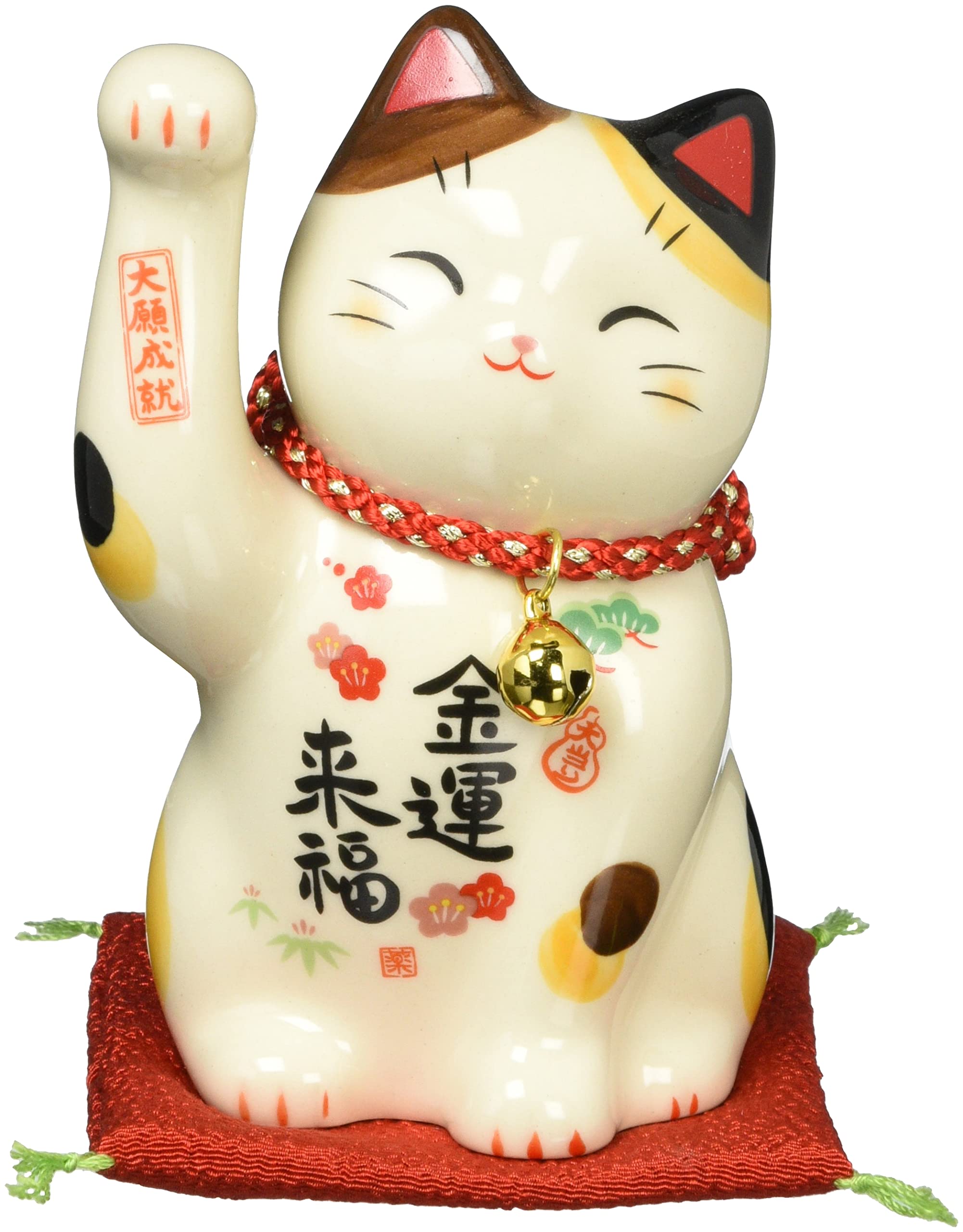 

золото lucky lucky cat 7659 Aya-e (з дзвіночком, середній)