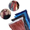 1Pc Headbands Scarf Polyester Retro Headscarf Women's Hijab Hair Ribbons Cashew Print Satin Silk Scarf