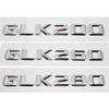 Modified Car Trunk Emblem Sticker Letter Badge Decals Decoration for Mercedes Benz GLK200 GLK260 GLK280 GLK300 GLK350 GLK500 AY1