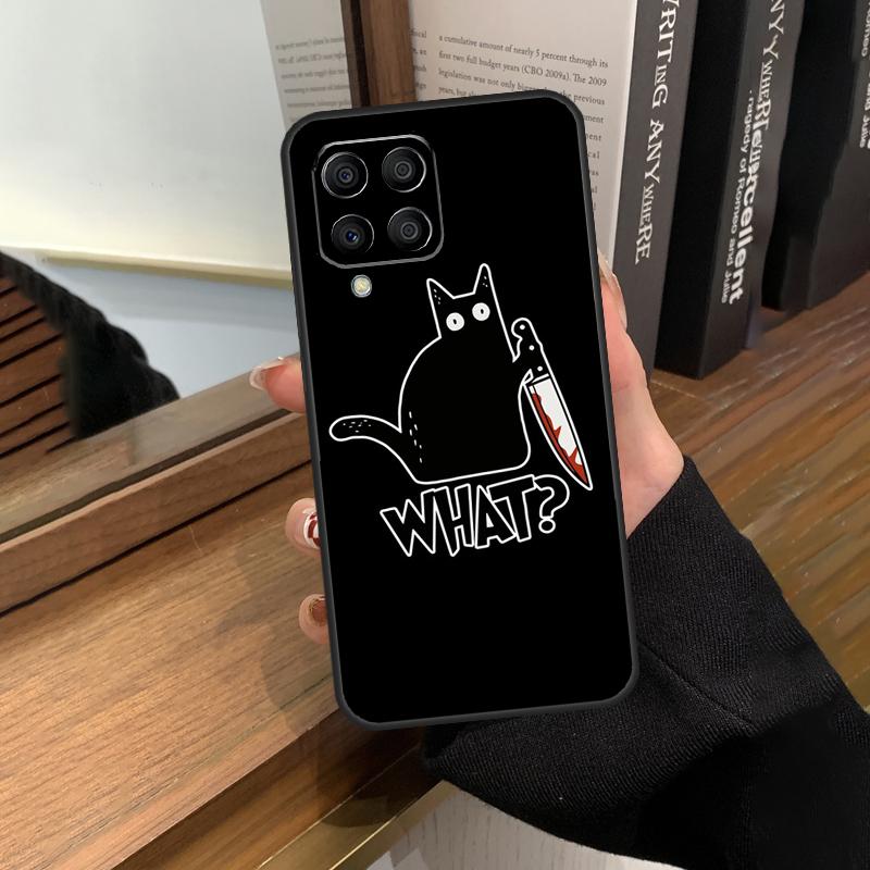 Hexe Schwarze Katze Hülle Für Samsung Galaxy M13 M53 M51 M31 M11 M14 M34 M54 M12 M32 M52 M16 M36 M56 M15 M35 M55